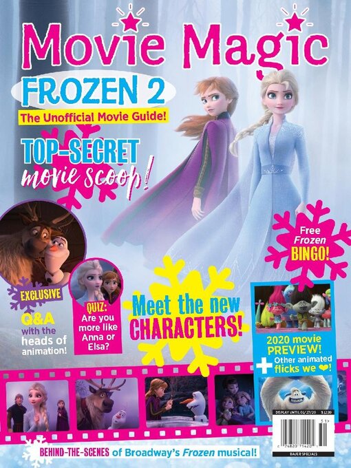 Movie magic: frozen 2 cover image