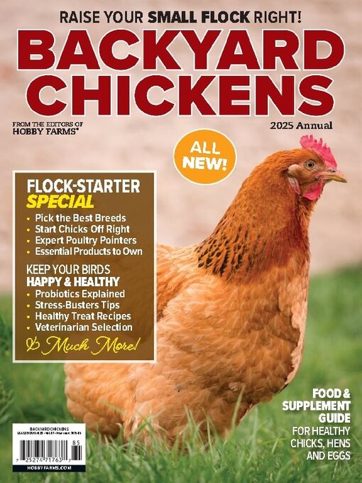 Cover Image of Backyard chickens 2025