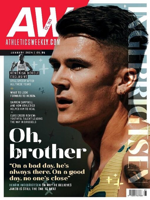 Aw - athletics weekly magazine cover image