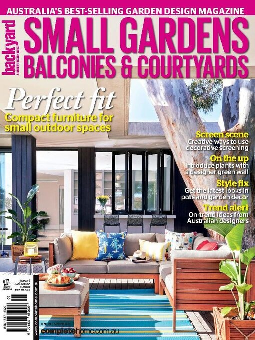 Small gardens, balconies & courtyards cover image