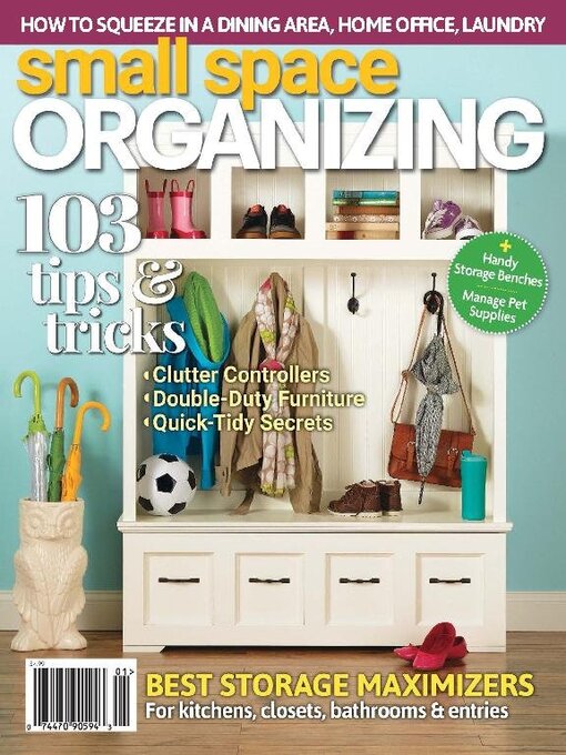 Small space organizing cover image