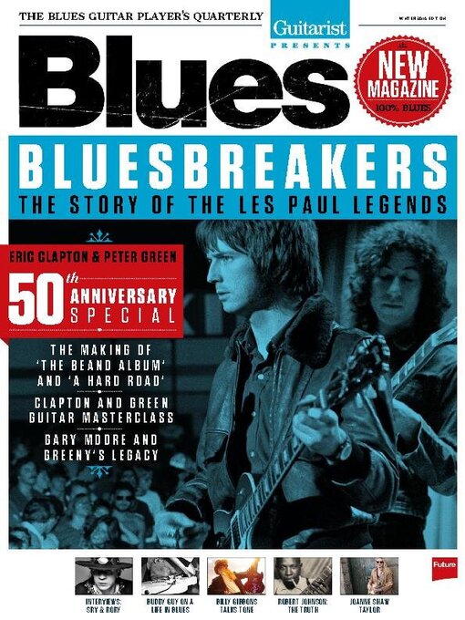 Guitarist presents: blues cover image