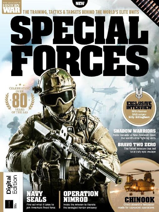 History of war special forces cover image