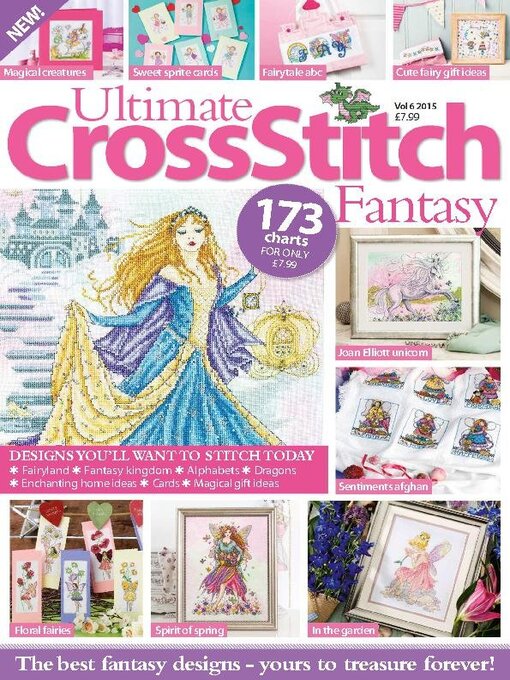 Ultimate cross stitch fantasy cover image