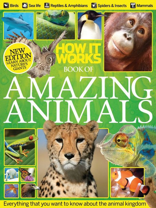 How it works book of amazing animals cover image
