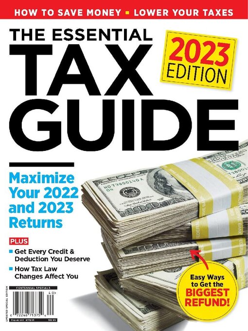 The essential tax guide - 2023 edition cover image