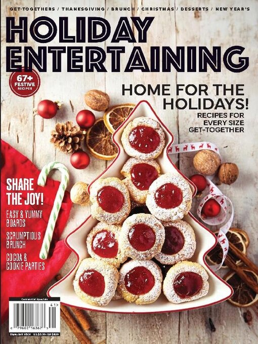 Holiday entertaining - home for the holidays! cover image