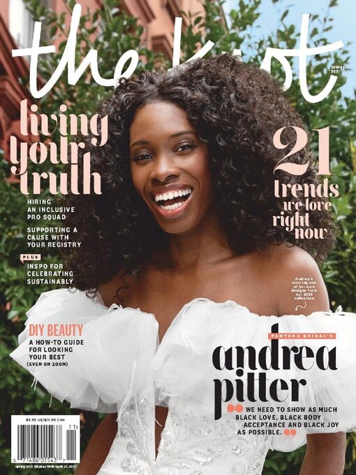 The knot weddings magazine cover image