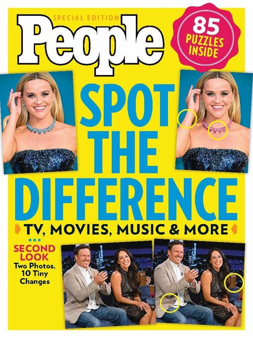 People spot the difference cover image