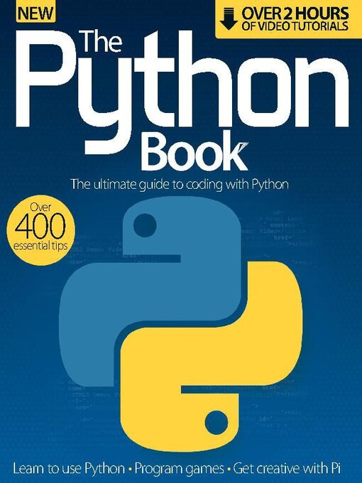 The python book cover image