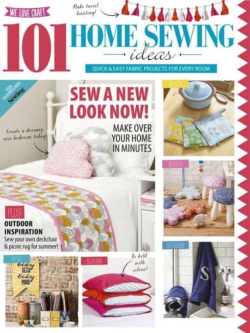 101 home sewing ideas cover image