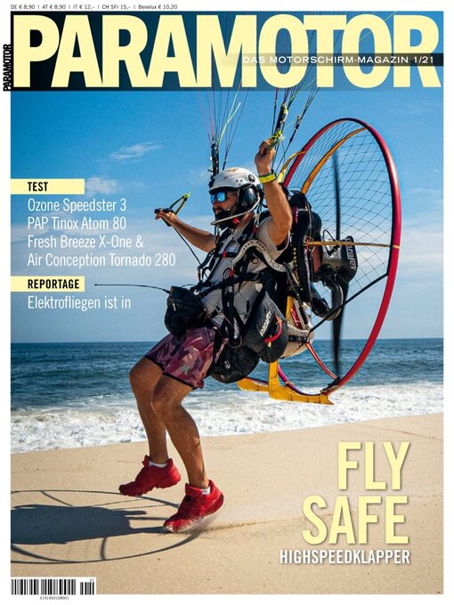 Paramotor magazin cover image