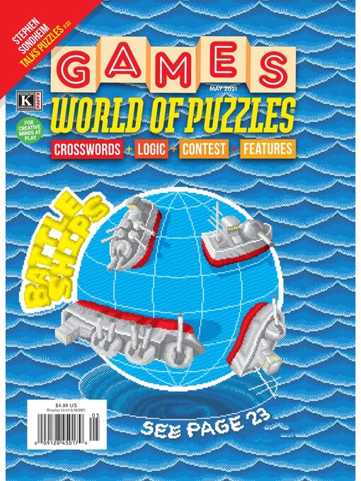 Games world of puzzles cover image