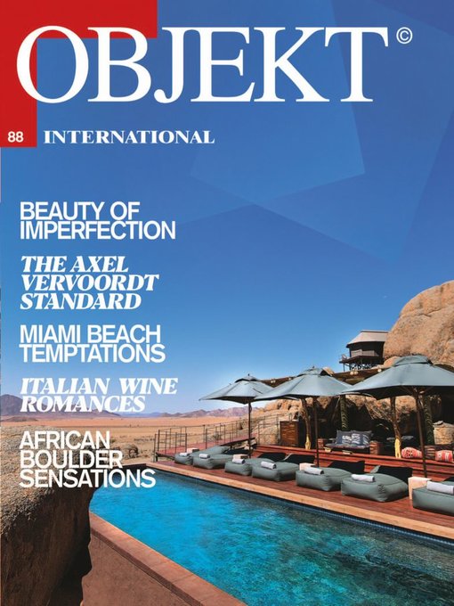 Objekt international cover image