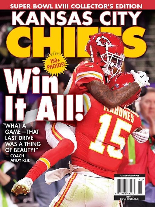 Kansas city chiefs super bowl lviii collector's edition cover image