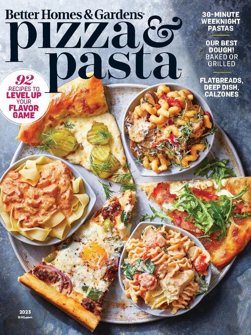 Bh&g pizza & pasta cover image