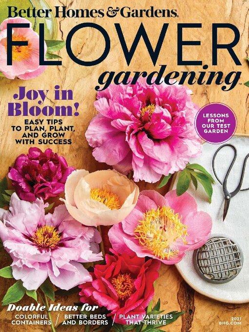 Bh&g flower gardening cover image