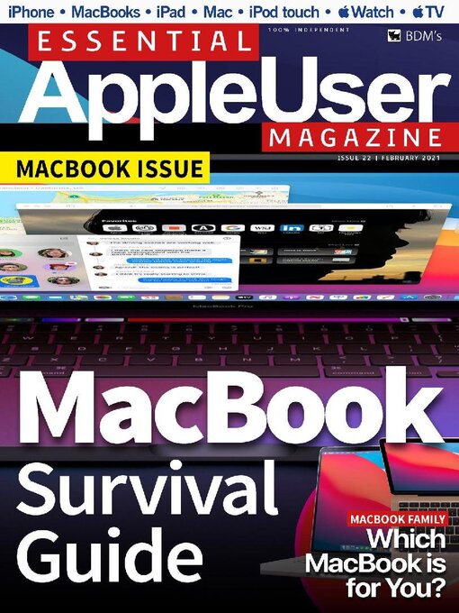 Essential apple user magazine cover image