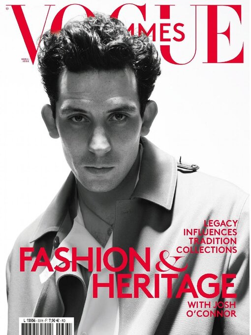 Vogue hommes english version cover image