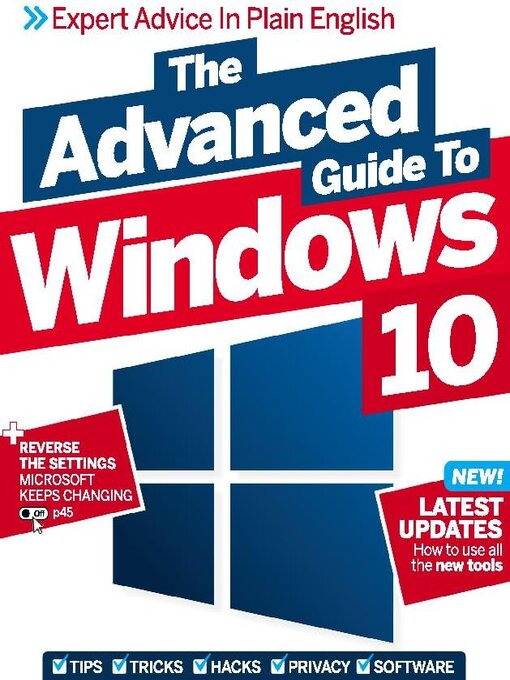 The advanced guide to windows 10 cover image