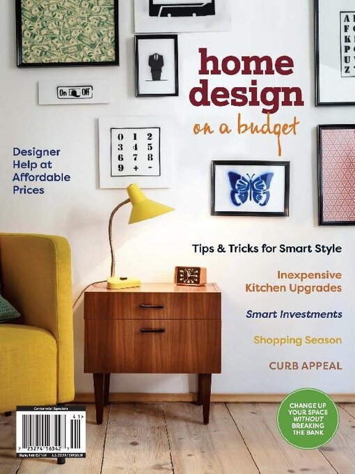Home design on a budget cover image
