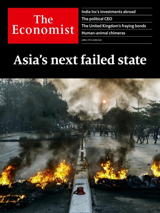 The economist Asia edition cover image