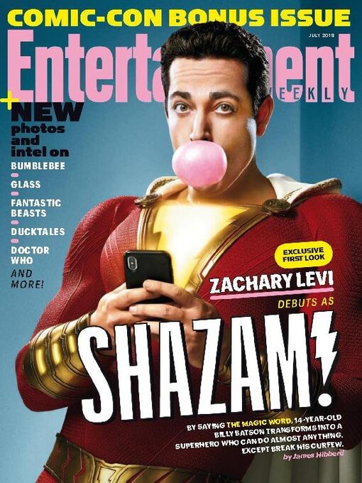 Entertainment weekly comic-con special cover image