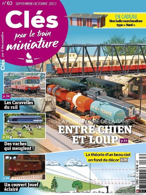 Affiches Publicitaires Décor Train HO - Lot De 12 Images Format Paysage - Neuves