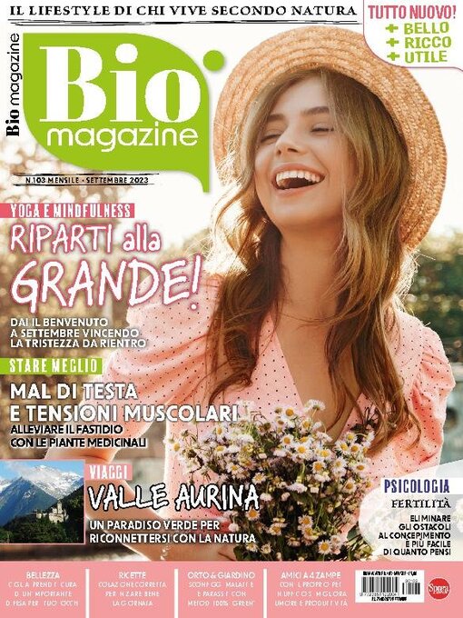 Bio magazine cover image