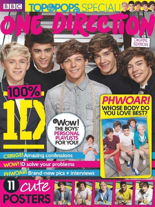 Top of  the pops special - one direction cover image