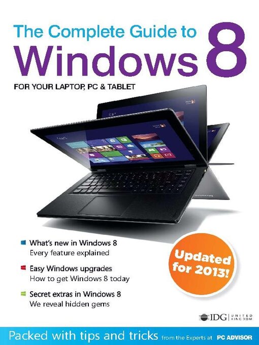 The complete guide to windows 8 cover image