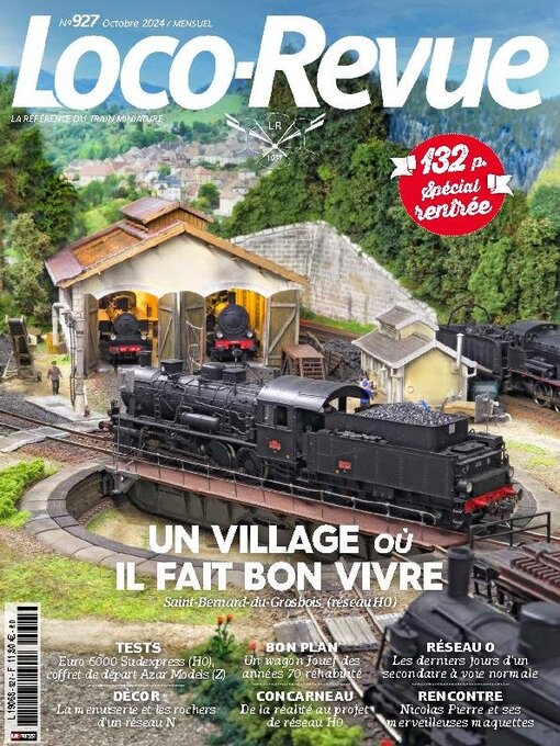 Revue LOCO N°851 - Magazine Modélisme Ferroviaire HO - Moustéru, Lancerf - Occasion