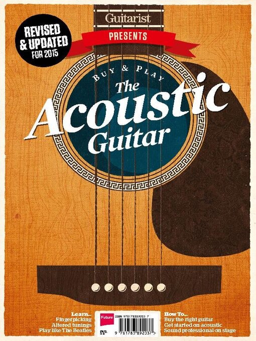 Buy and play the acoustic guitar cover image