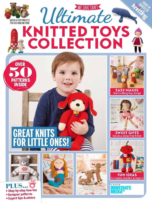 Ultimate knitted toys collection cover image