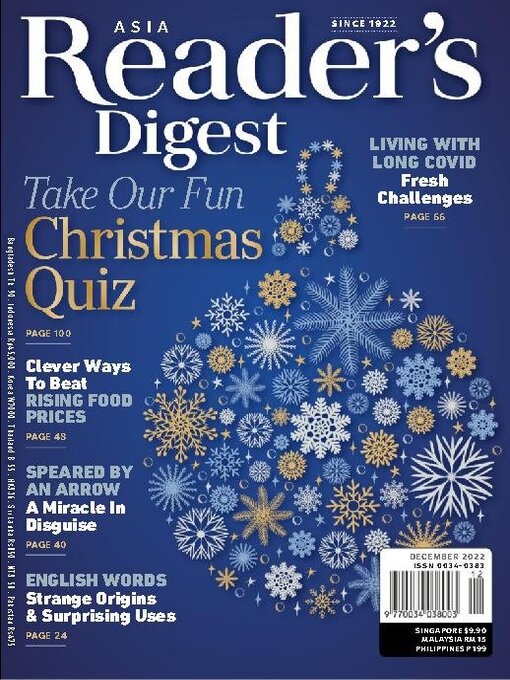 Reader's Digest Asia (English Edition) February /March 2024