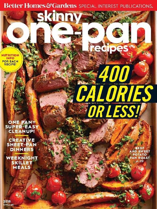 Skinny one-pan recipes cover image