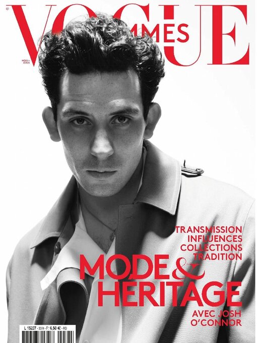 Vogue hommes cover image