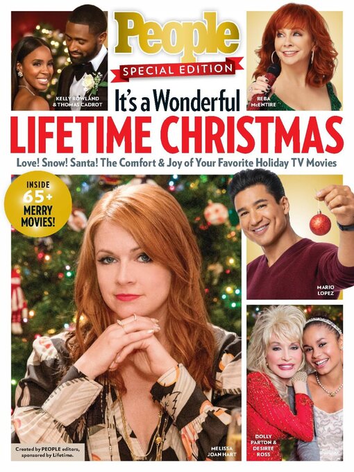 People it's a wonderful lifetime christmas cover image