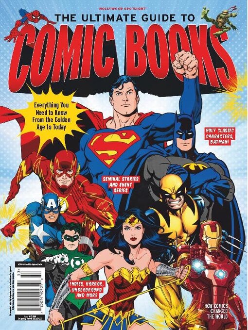 The ultimate guide to comic books cover image