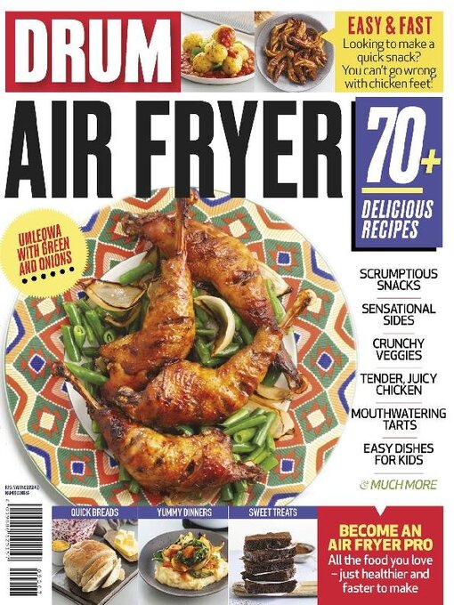 Drum air fryer cover image