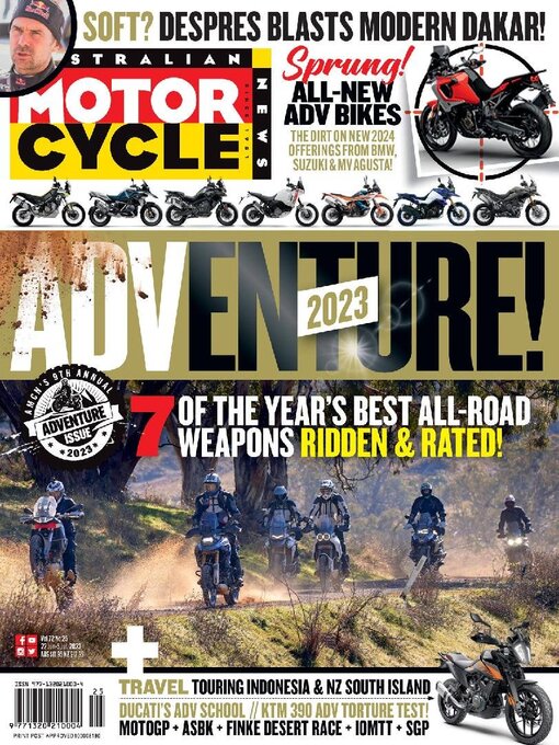 Australian Motorcycle News Vol 72 Issue 19 (Digital) 