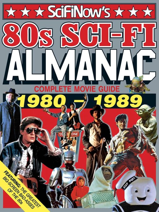 Scifinow 80s sci-fi almanac cover image