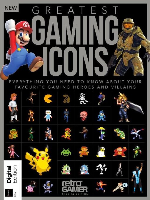 Greatest gaming icons cover image