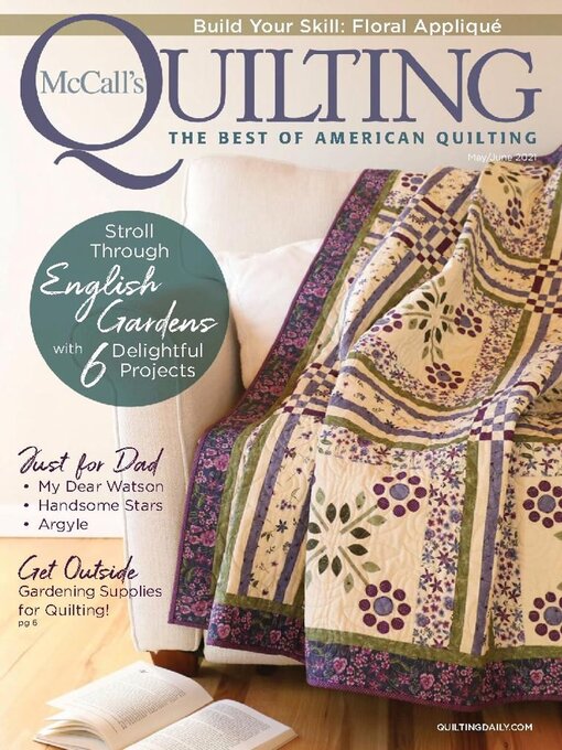 Mccall's quilting cover image