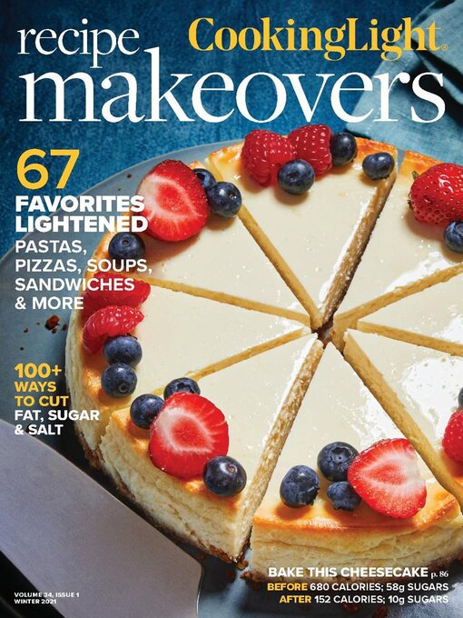 Cooking light recipe makeovers cover image