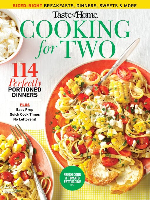 Cooking for two cover image