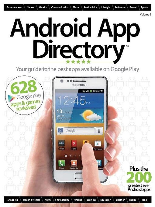 Android app directory vol 2 cover image