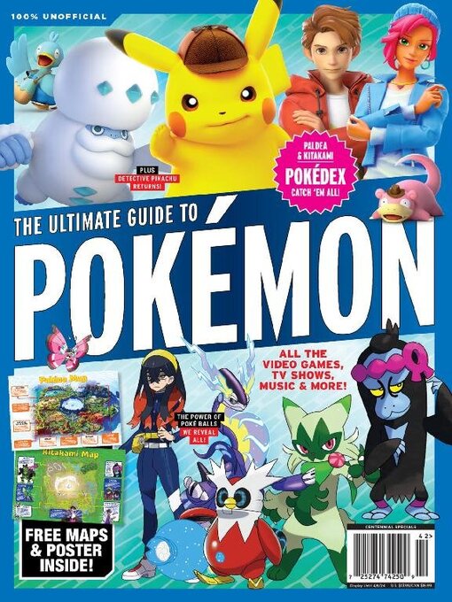 The ultimate guide to pok©♭mon - paldea & kitakami pok©♭dex cover image