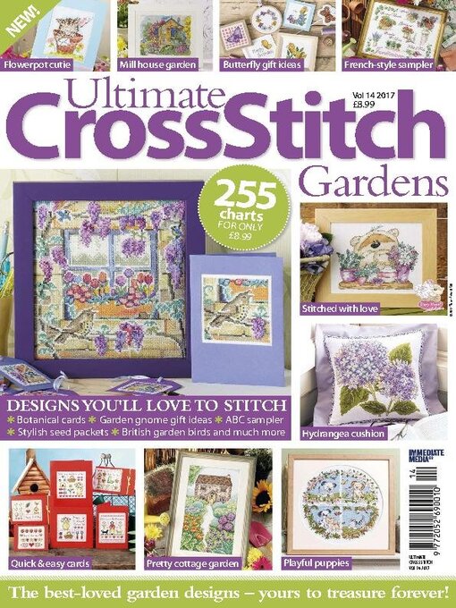Ultimate cross stitch gardens cover image