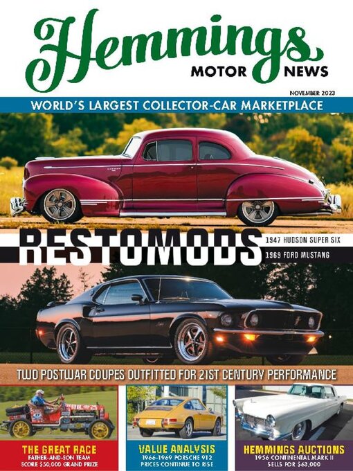 Hemmings motor news cover image